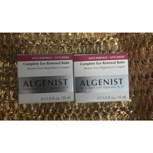 *CLEARANCE* Algenist Complete Renewal Eye Balm X2 New Sealed $136 BOGO LOWEST